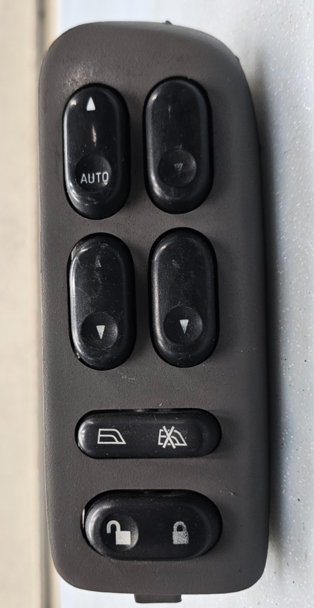 🔥01-07 Escape Mariner Tribute Front Left Driver Master Door Window Switch GRAY