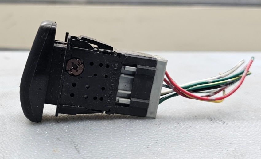 🔥03-08 Honda Pilot Accord Emergency Hazard Light Control Switch Unit Black OEM