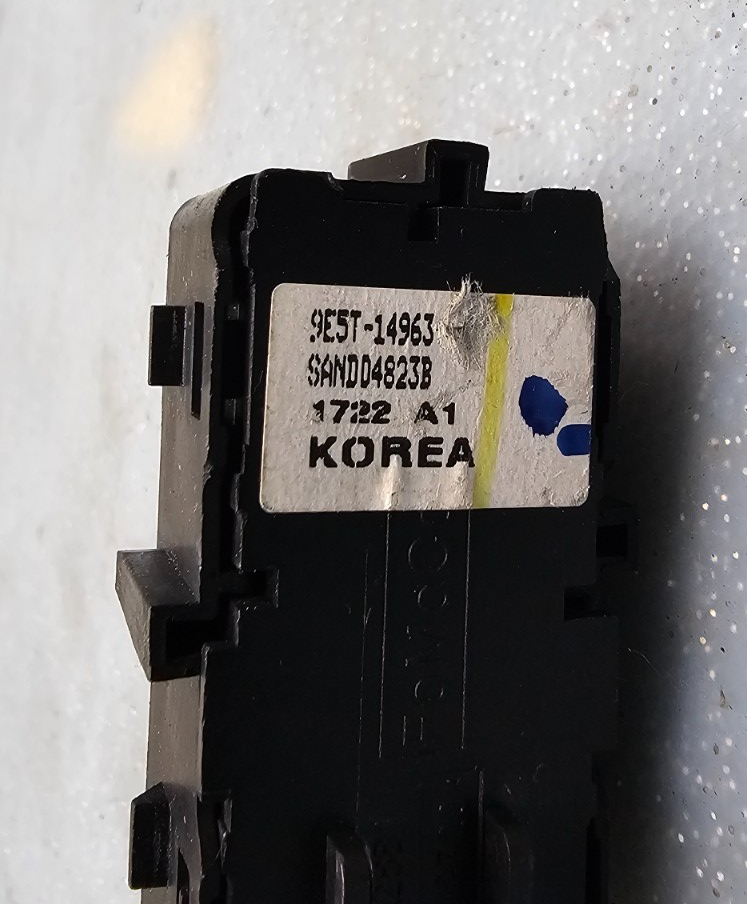 🔥10-12 Ford Fusion Front Right Passenger Door Lock Switch Assembly Black OEM