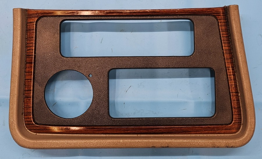 🔥03-06 Escalade Dash AM FM Radio Bezel Trim Instrument Panel Assembly woodgrain