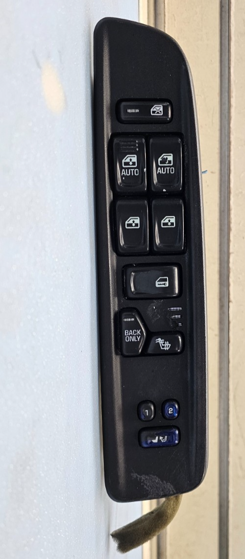 🔥02-05 GMC ENVOY Window Door Switch Front LEFT Master Driver Assembly BLACK OEM