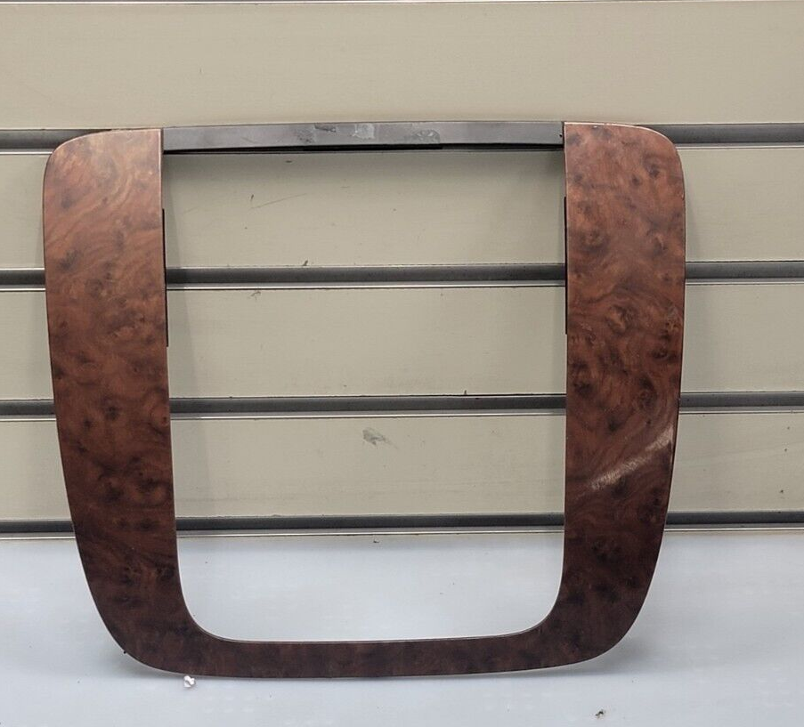 🔥07-13 SUBURBAN TAHOE YUKON CENTER DASH RADIO BEZEL TRIM WOODGRAIN