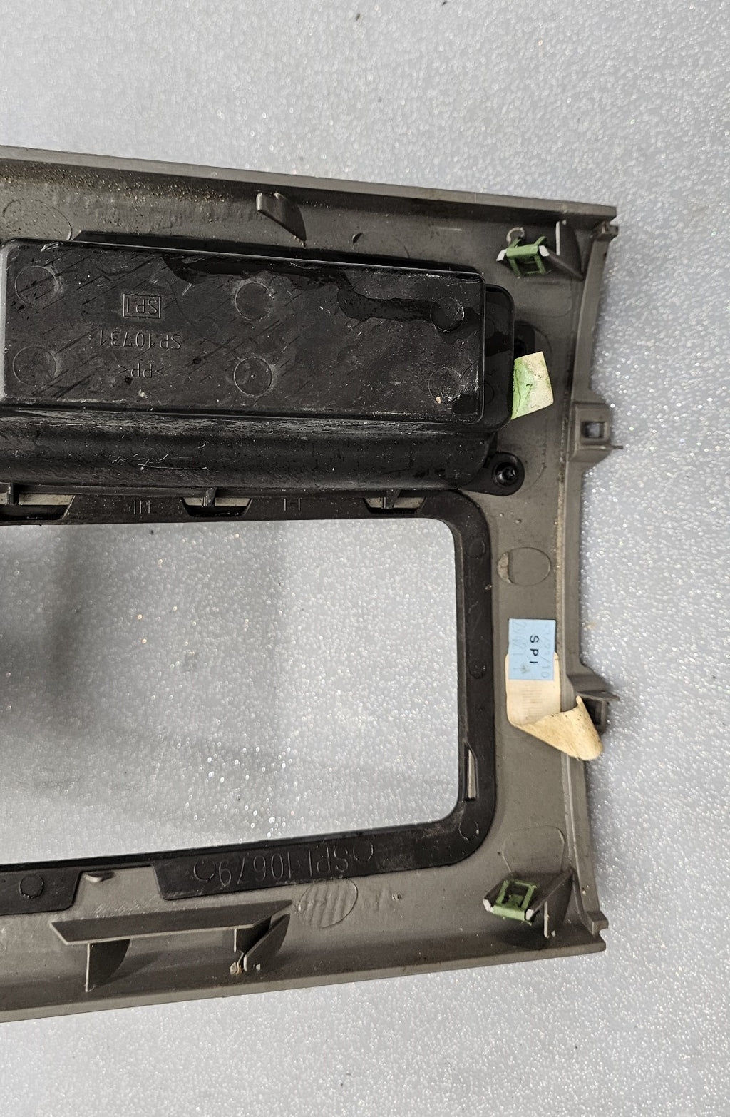 🔥05-12 NISSAN PATHFINDER CENTER CONSOLE SHIFTER SHIFT STORAGE BEZEL TRIM SILVER