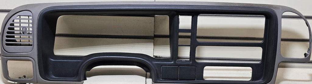 95-99 CHEVY GMC TRUCK SILVERADO CK Cluster Gauge Speedo Dash Bezel LIGHT GRAY C3