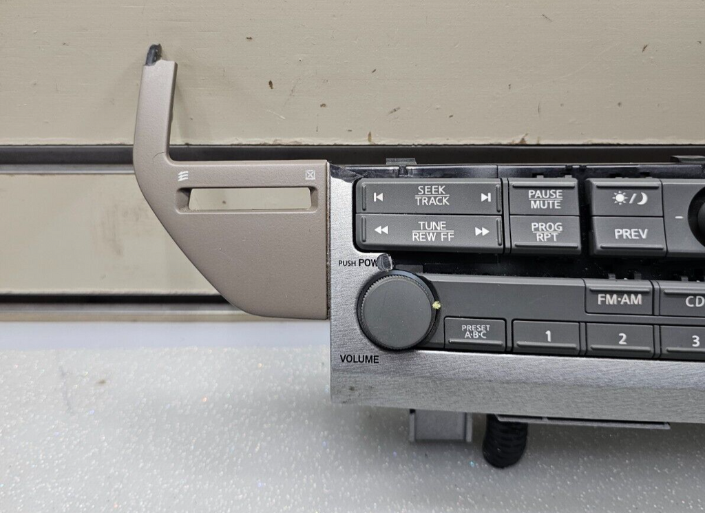 🔥04-05 NISSAN MAXIMA AM FM RADIO STEREO AUDIO SAT CD CONTROL PANEL NAVIGATION