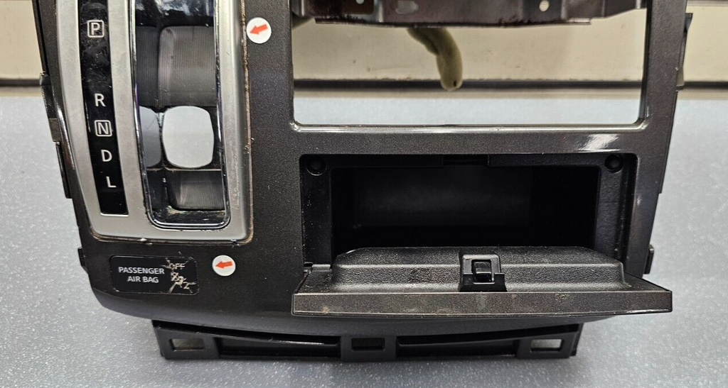 🔥11-14 NISSAN QUEST CENTER CONSOLE SHIFTER RADIO BEZEL TRIM PANEL COVER BLACK