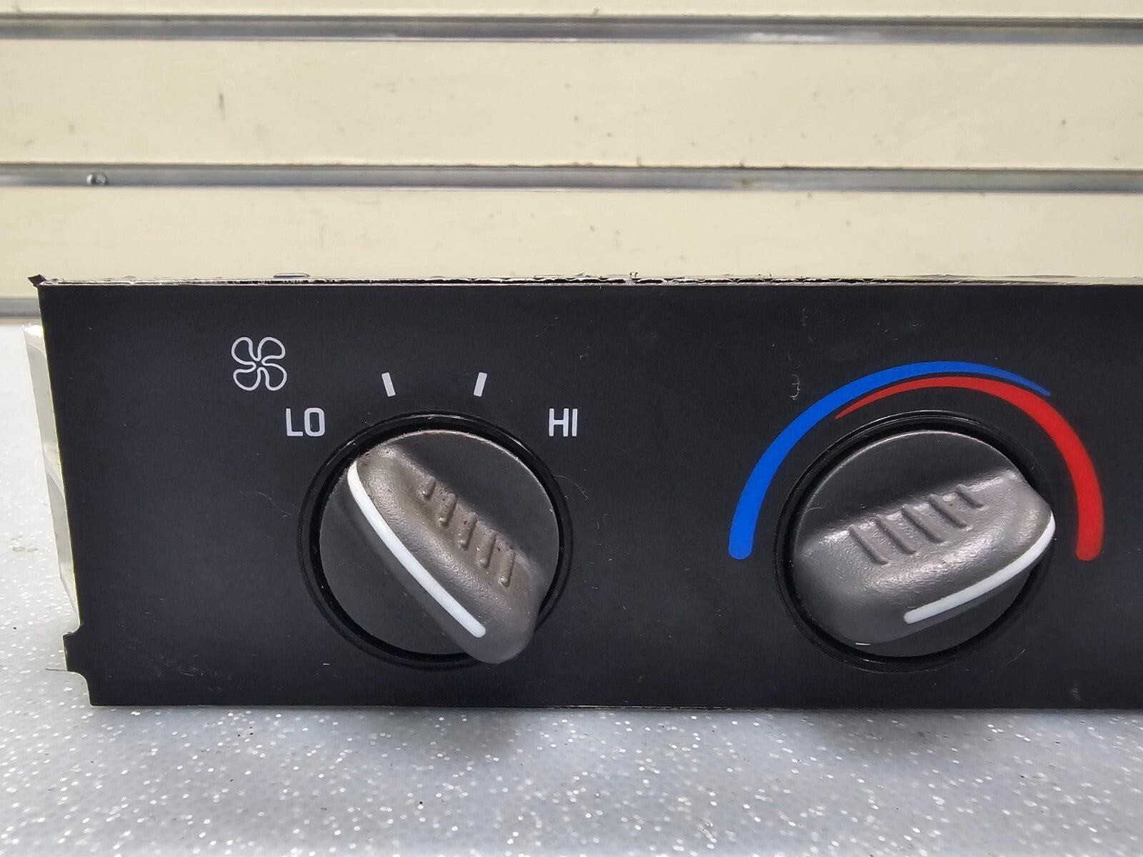 🔥01-07 Express Savana Dash AC A/C HVAC Heater Temperature Climate Control Black