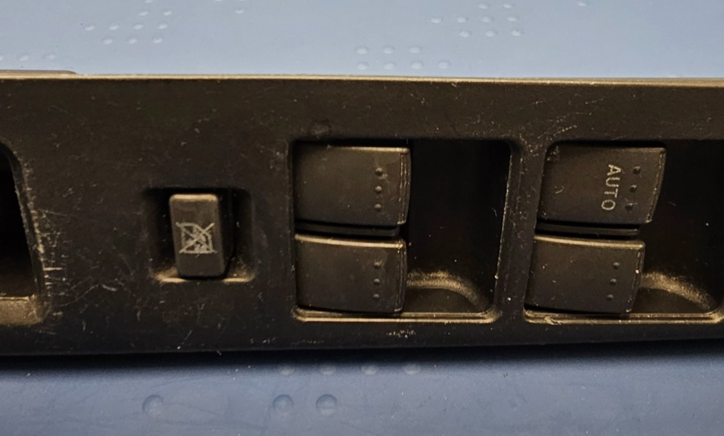 🔥06-10 Mazda 5 Left Driver Master Window Door Control Switch Mirror Lock Black
