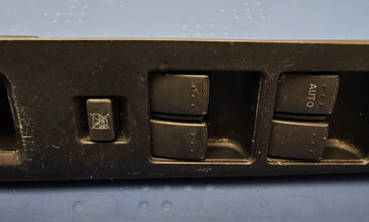 🔥06-10 Mazda 5 Left Driver Master Window Door Control Switch Mirror Lock Black