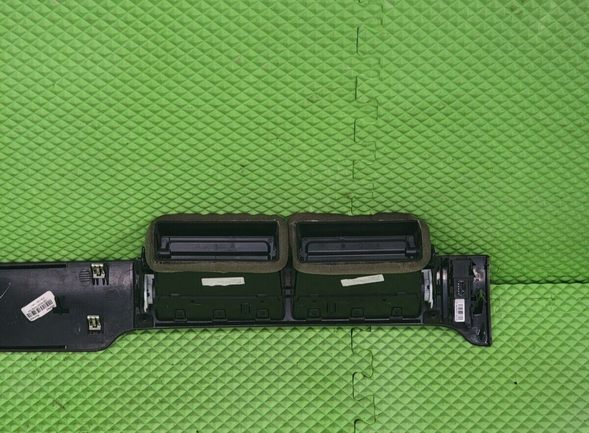 07-14 Yukon Tahoe Suburban Burl Front Dash Belt Trim A/C Vents F201 woodgrain