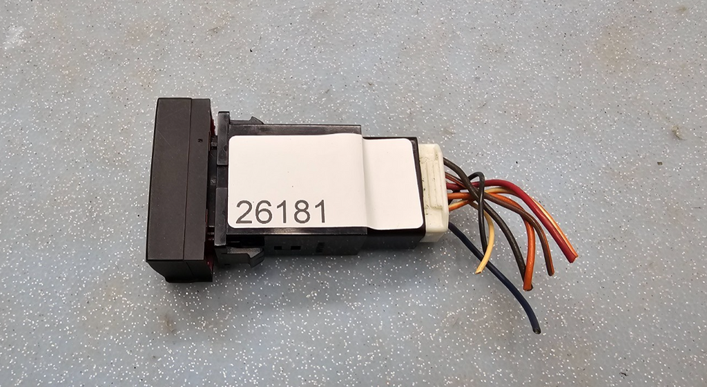 🔥07-09 SANTA FE HAZARD FLASHER EMERGENCY WARNING SWITCH OEM black