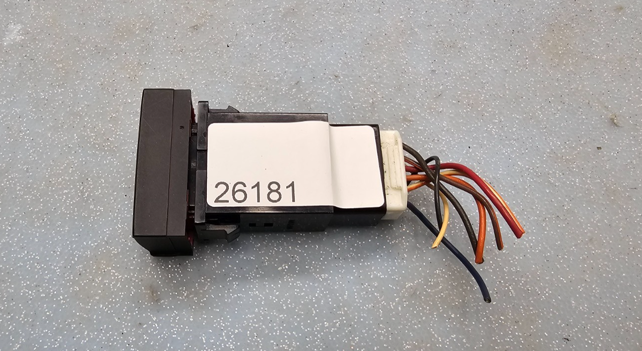 🔥07-09 SANTA FE HAZARD FLASHER EMERGENCY WARNING SWITCH OEM black