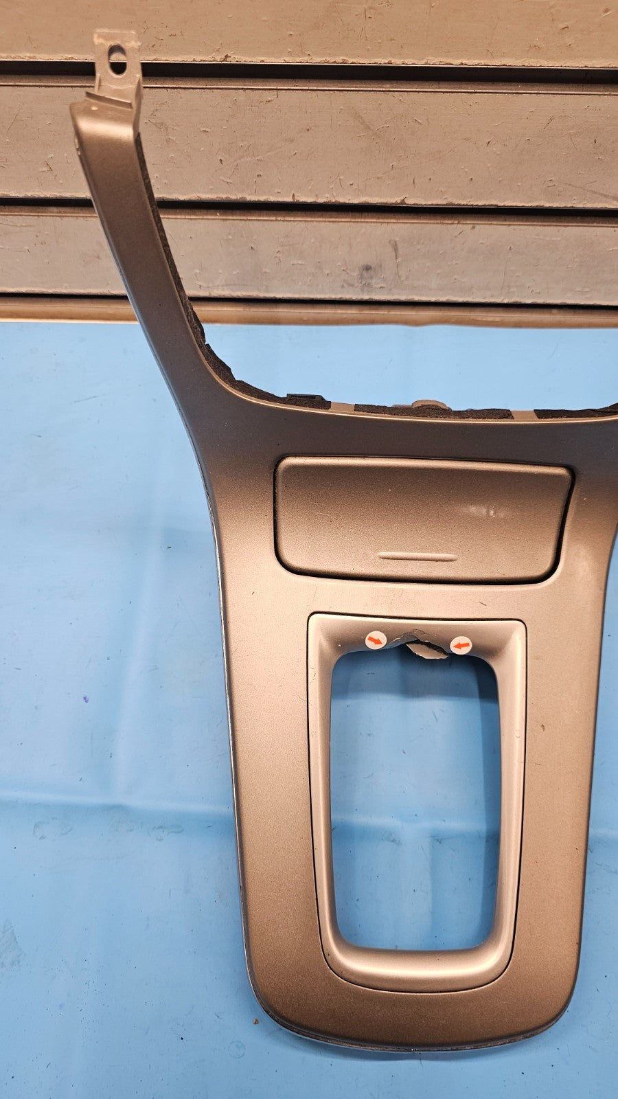 🔥13-16 Sentra Center Console Gear Shifter Shift Trim Bezel Panel Ashtray Silver
