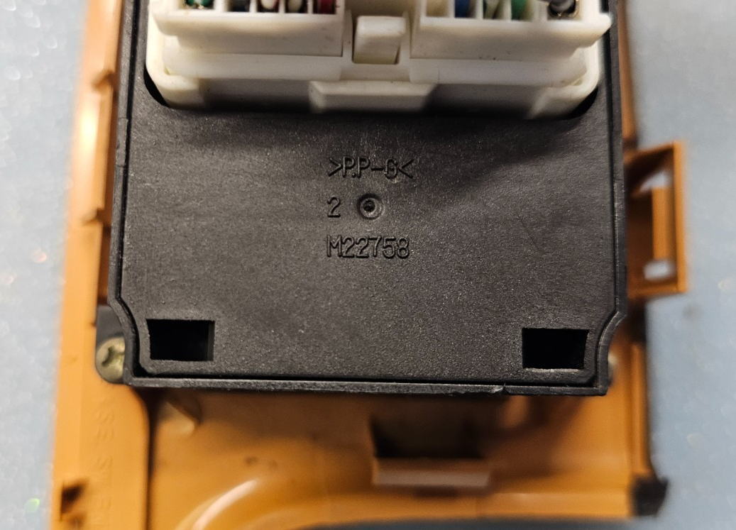 🔥03-07 ACCORD LEFT DRIVER MASTER POWER CONTROL DOOR WINDOW SWITCH WOODGRAIN OEM