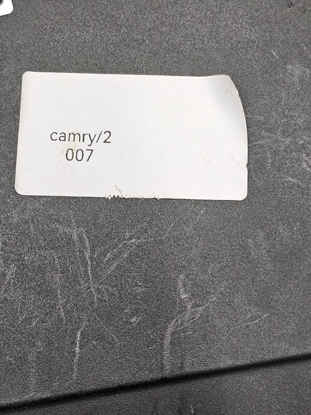 🔥07-11 TOYOTA CAMRY CENTER CONSOLE LID ARM REST COVER TOP PAD ASSEMBLY GRAY OEM