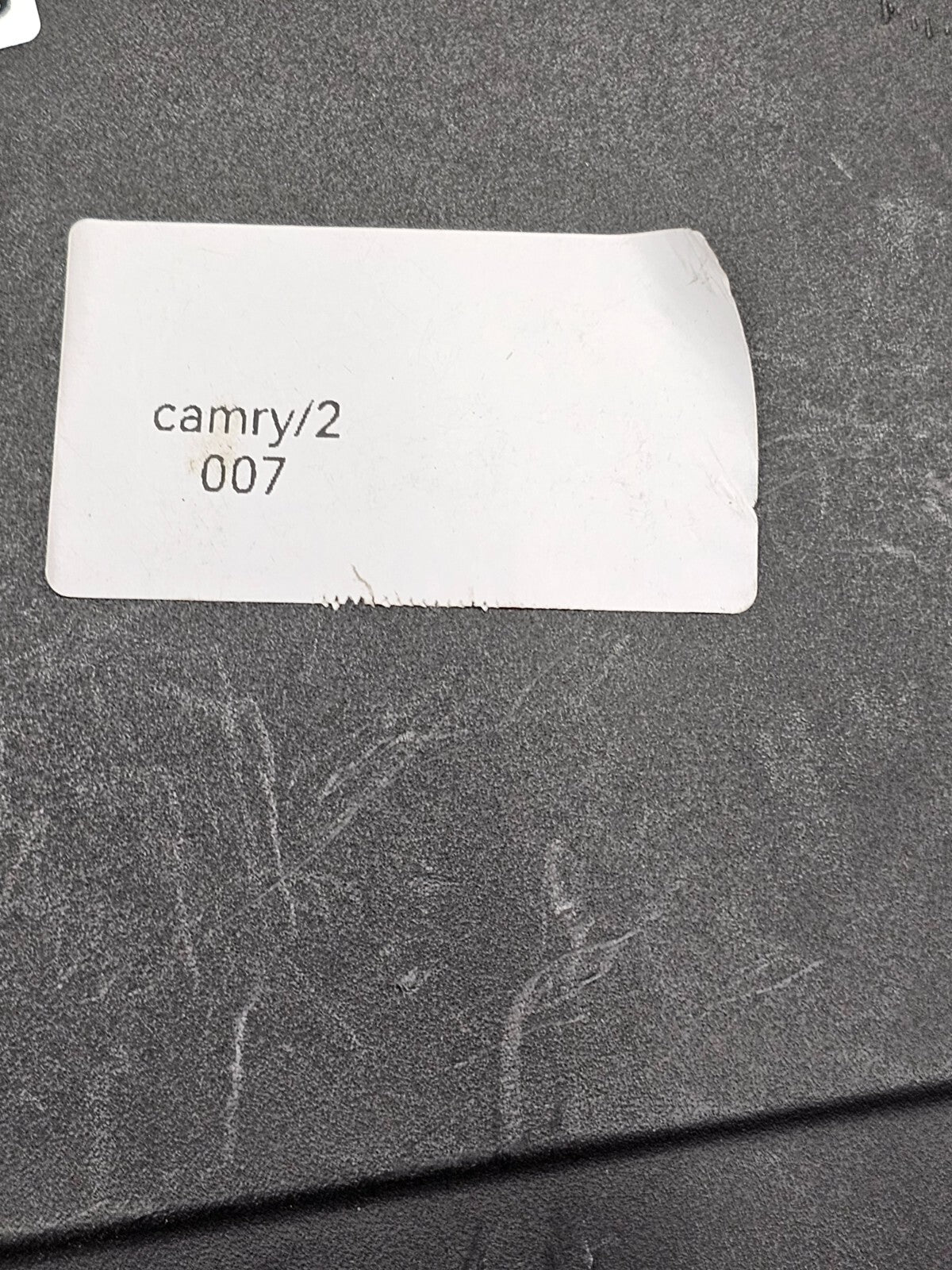 🔥07-11 TOYOTA CAMRY CENTER CONSOLE LID ARM REST COVER TOP PAD ASSEMBLY GRAY OEM