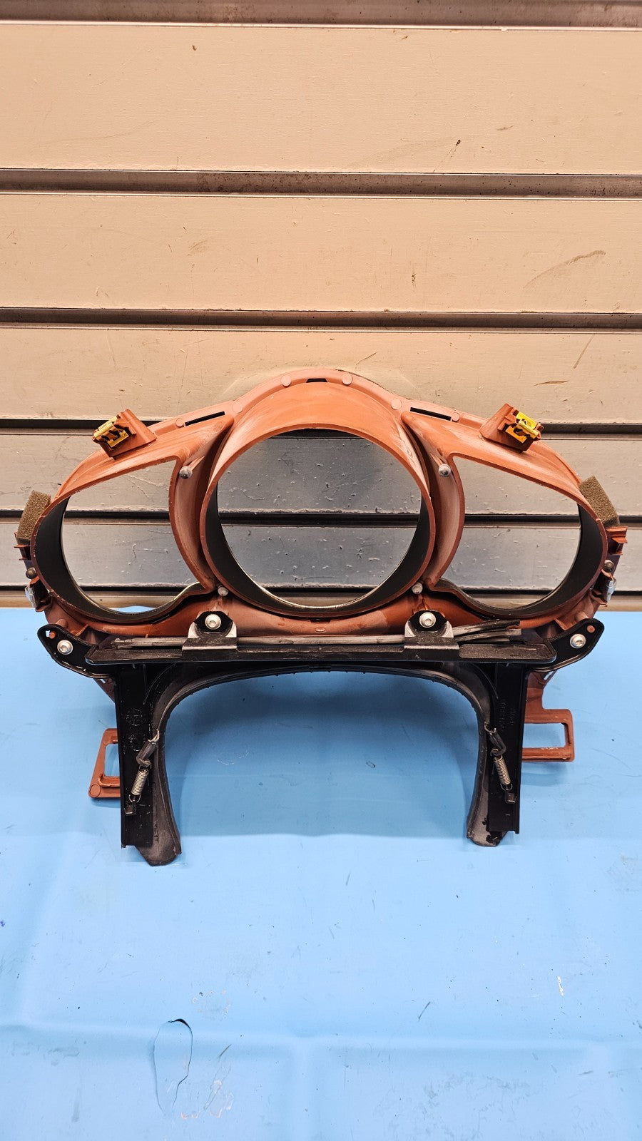 🔥08-12 Chevry Malibu Dash Instrument Cluster Speedometer Bezel Panel Orange