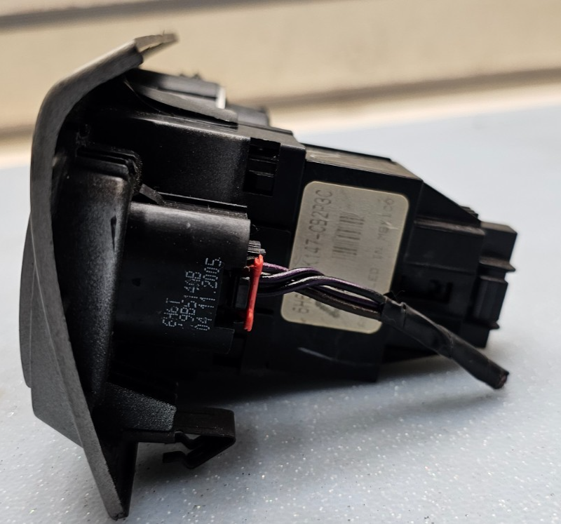 🔥06-09 Fusion Milan Dash Headlight Panel Dimmer Trunk Switch Assembly Silver