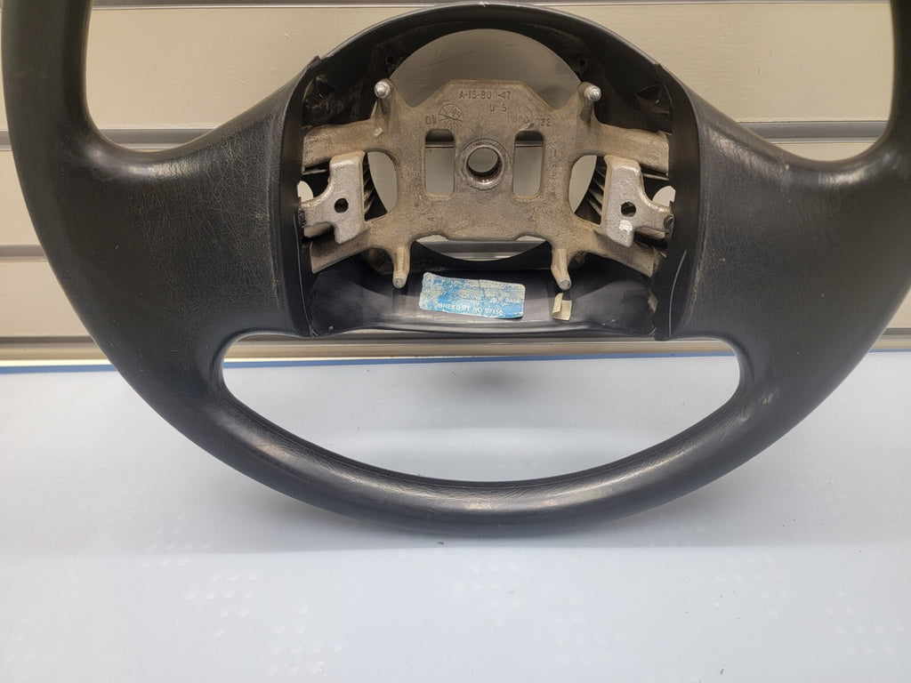 🔥1997-2003 Ford F-150 Leather Steering Wheel Cruise Dash Black