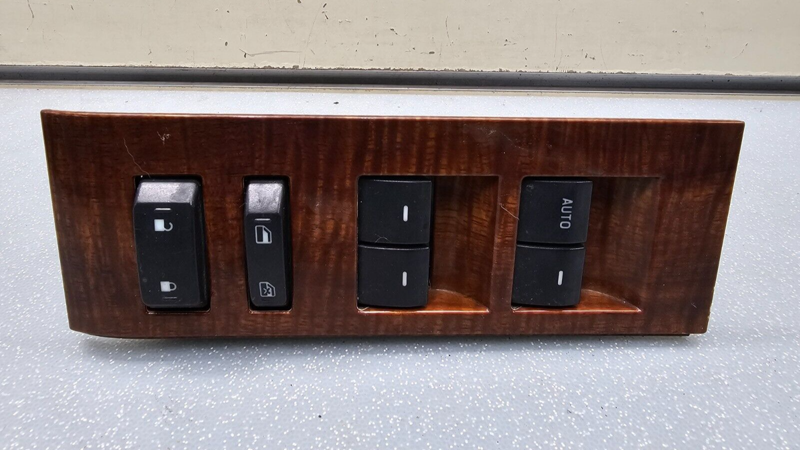 🔥06-10 EXPLORER MOUNTAINEER FRONT LEFT DRIVER MASTER WINDOW LOCK SWITCH WOOD