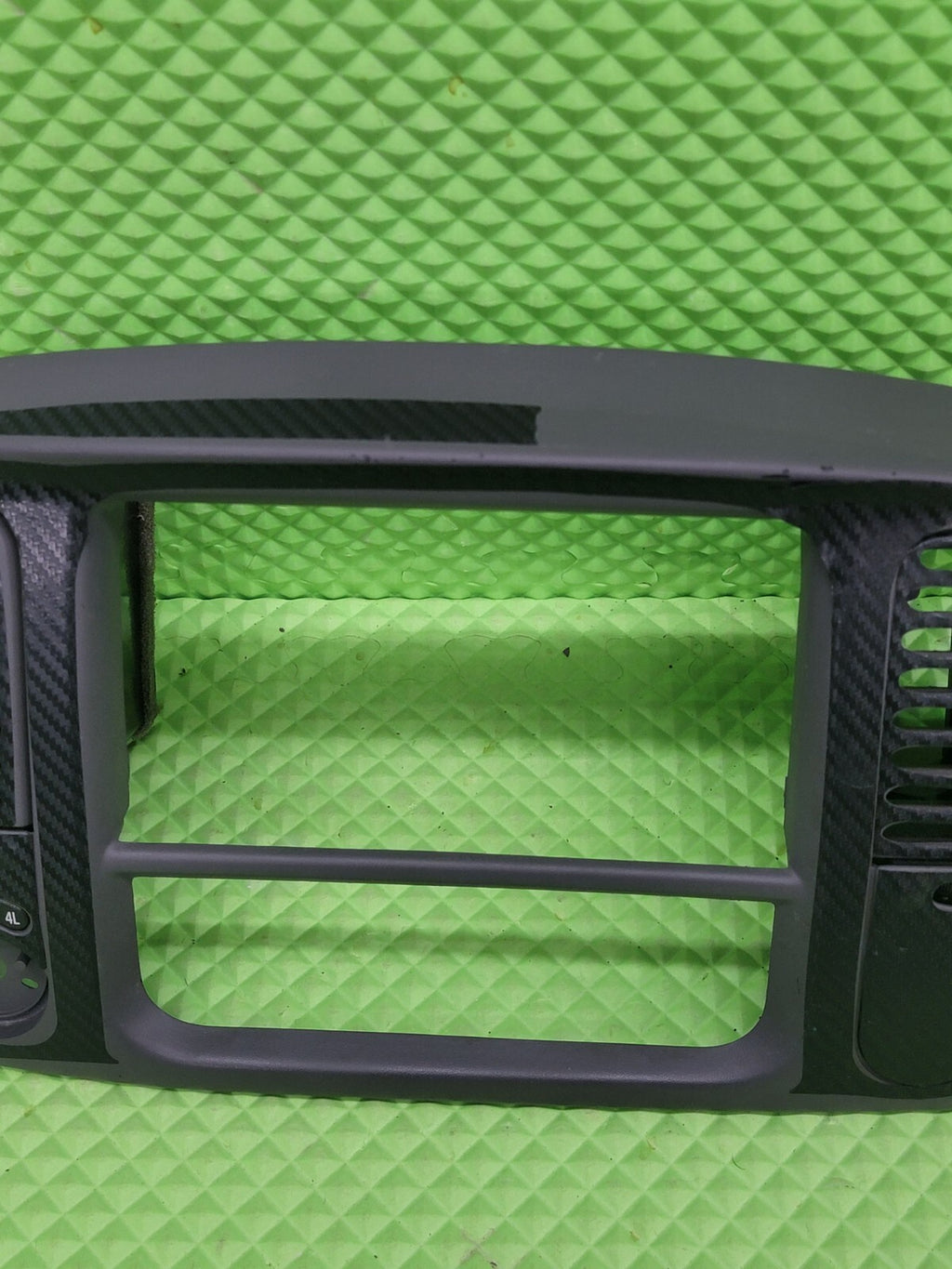 🔥97-03 Ford F150 Center Dash Radio Climate BEZEL Panel Line Gray B1
