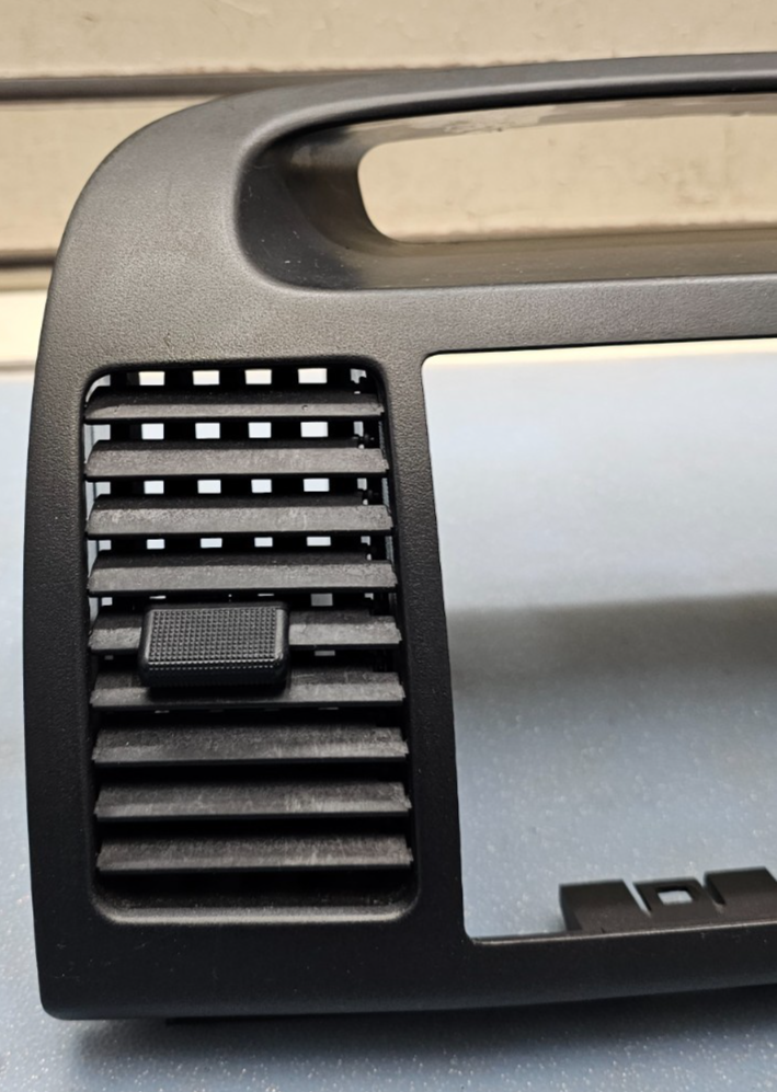 🔥02-06 Toyota CAMRY Dash RADIO BEZEL Center Air Vents CLOCK Trim GRAY B25