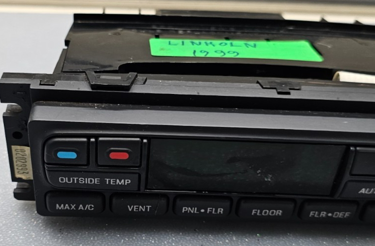 🔥98-02 Lincoln Town Car Dash A/C Heater Temperature Climate Control Conditioner