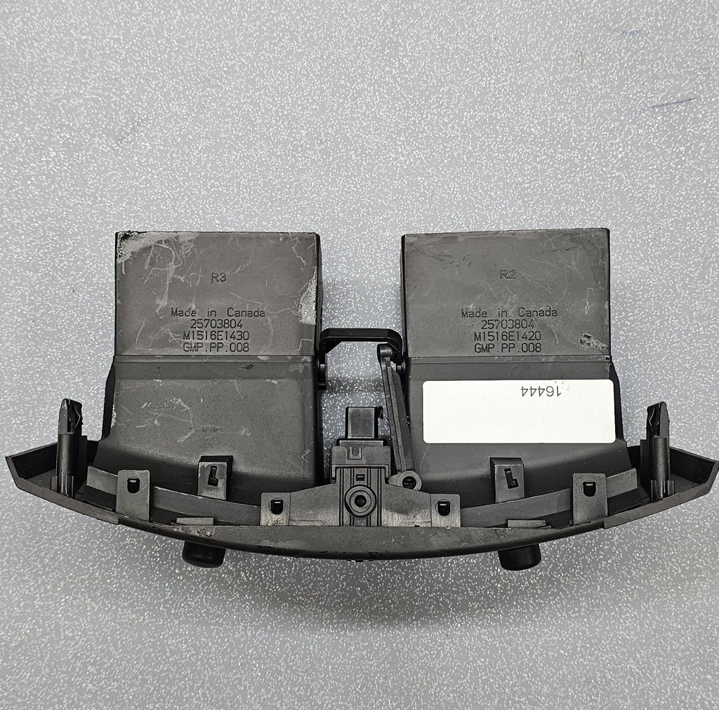 🔥03-07 CADILLAC CTS FRONT CENTER DASH DASHBOARD DUAL AIR VENT TRIM BLACK OEM