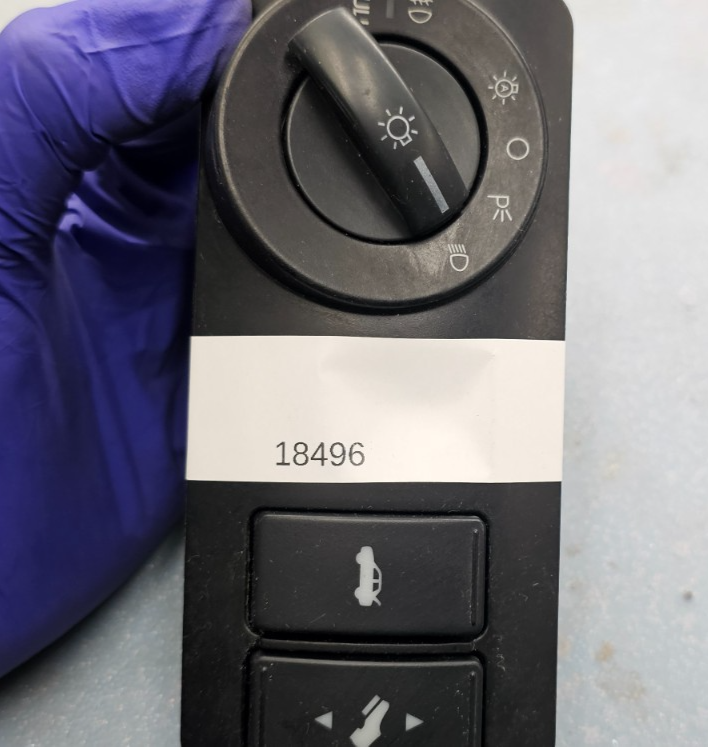 🔥05-07 Five Hundred Taurus Montego Fog Headlight Lamp Dimmer Trunk Switch Black