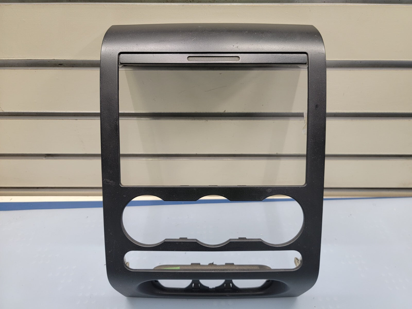 🔥04-08 Ford F-150 Dash Radio Climate Bezel Center Trim Panel CARBON BLACK A3