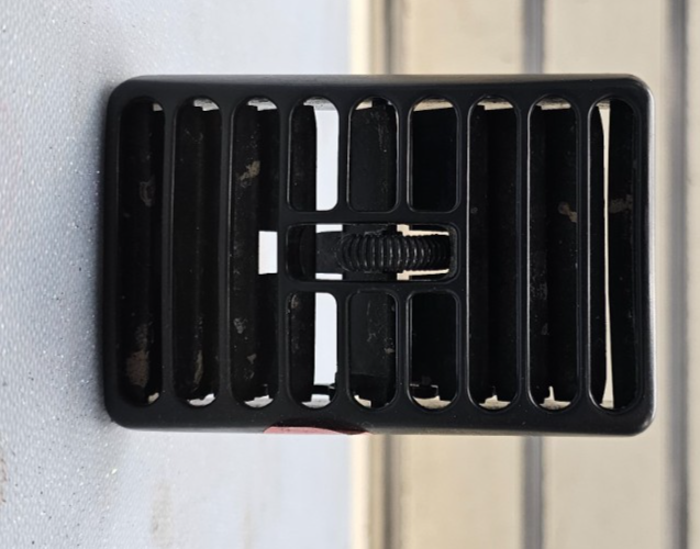 🔥97-06 WRANGLER CHEROKEE DASH OUTER AC A/C HVAC HEATER AIR VENT BLACK OEM