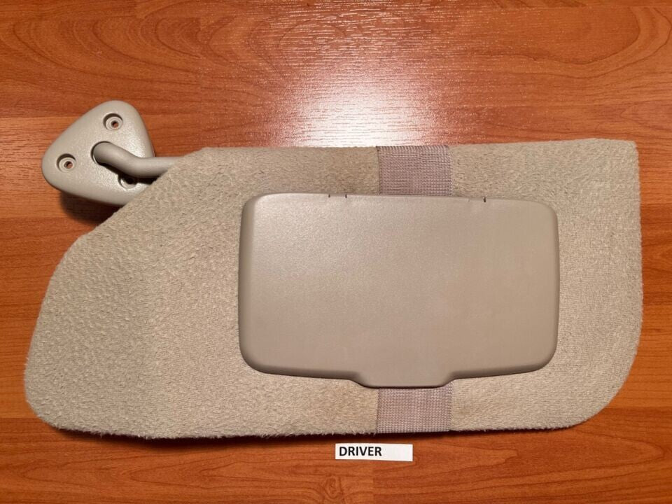 🔥95-05 Chevy Cavalier Driver & Passenger Side Sunvisor Grey (MIRROR)