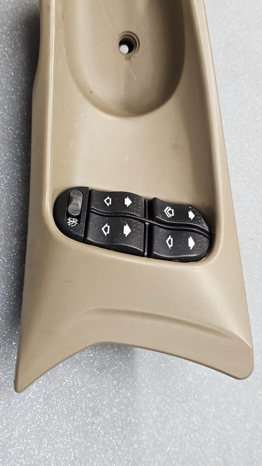 🔥00-07 Ford Focus Left Driver Master Door Window Switch Lock Assembly Tan OEM