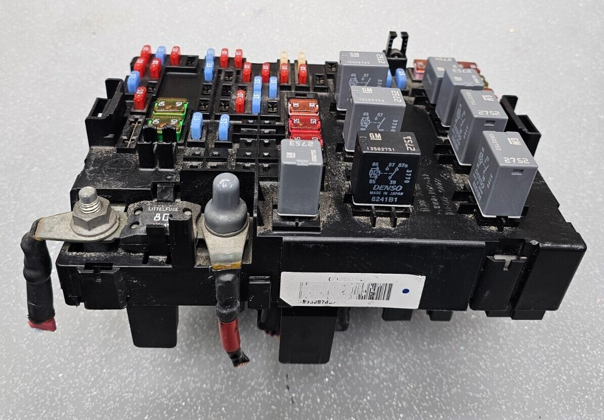 🔥07-09 Equinox Torrent Engine Fuse Relay Box Control Junction Module TIPM Unit