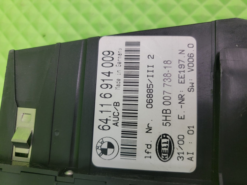 🔥 1999-2006 BMW E46 3-Series Climate Control Unit w Auto Air Flow OEM