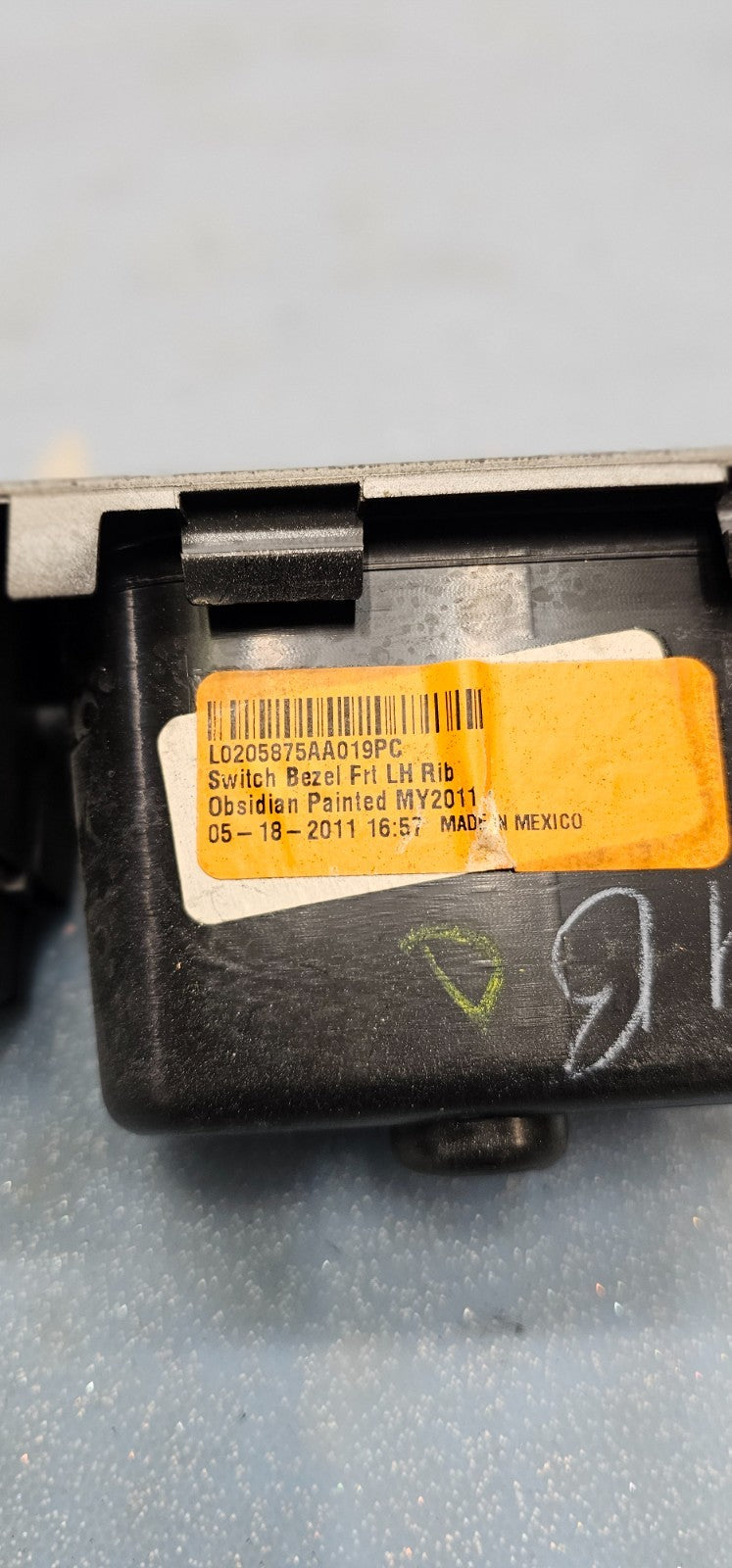 🔥10-12 Fusion Milan MKZ Left Driver Master Power Door Window Switch Lock Gray