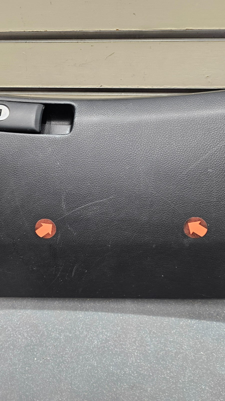 🔥08-12 Accord Dash Glove Box Storage Compartment Instrument Panel  Black