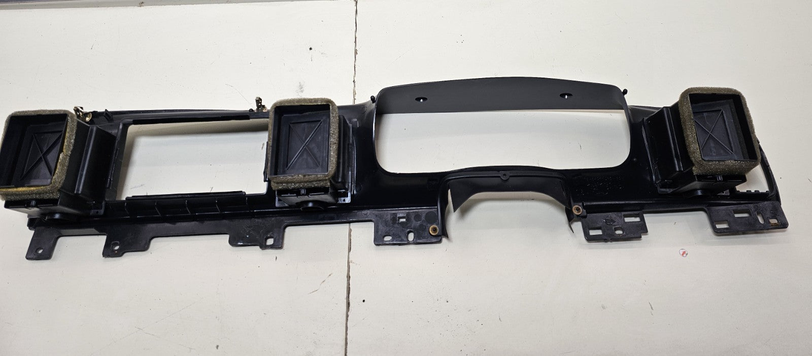 🔥95-11 Grand Marquis Crown Victoria Dash Instrument Cluster Radio Bezel BLack
