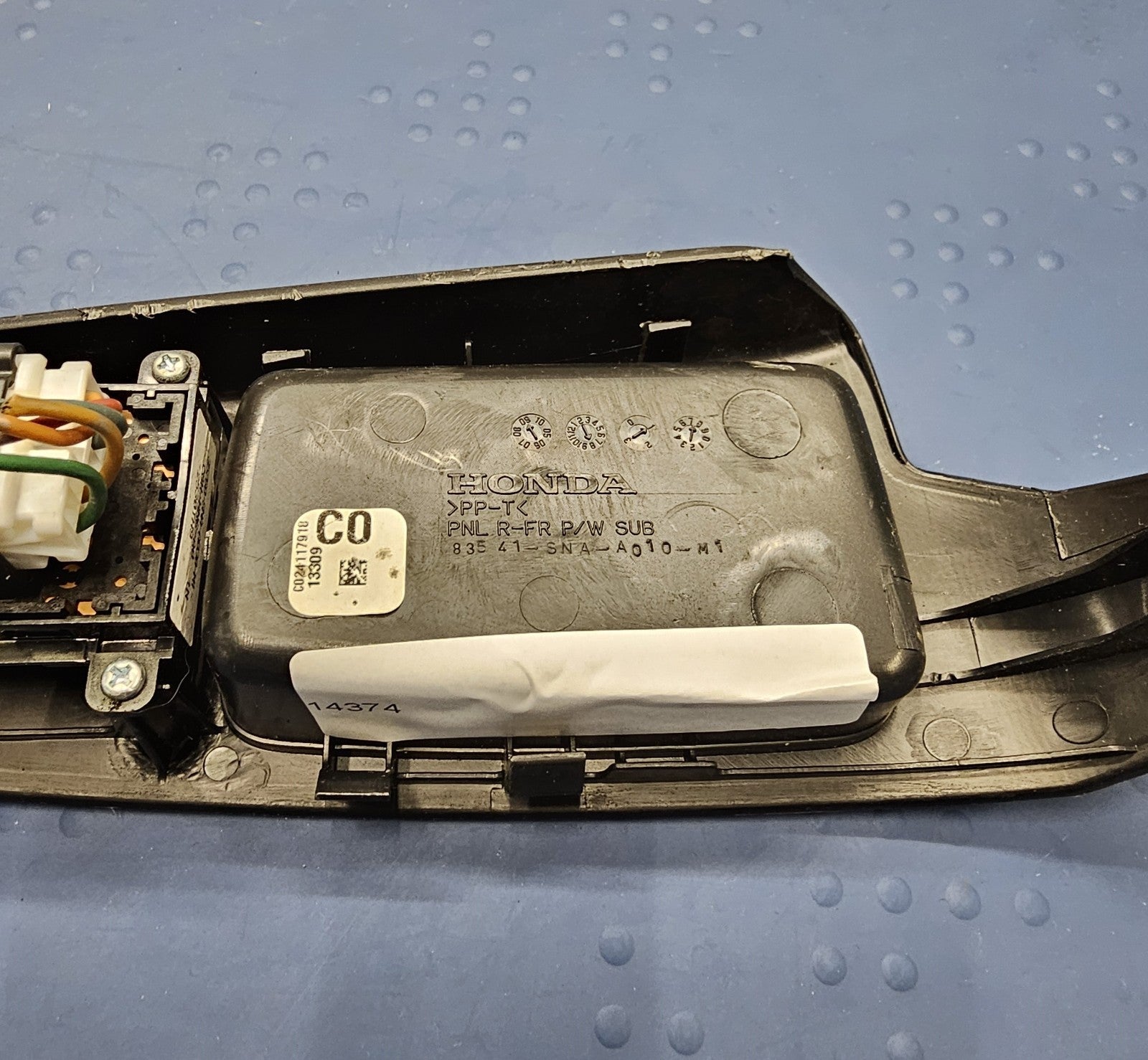 🔥06-11 Honda Civic Right Passenger Master Power Window Control Switch Black
