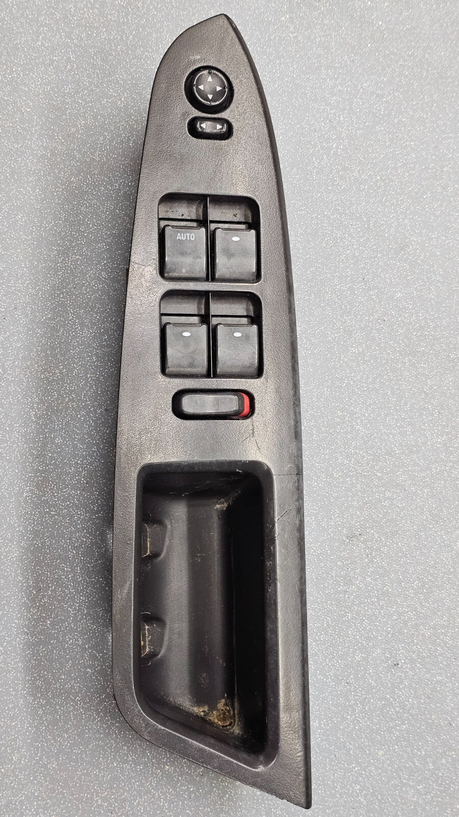 🔥09-16 CHEVY IMPALA LEFT DRIVER MASTER POWER DOOR WINDOW SWITCH BEZEL BLACK