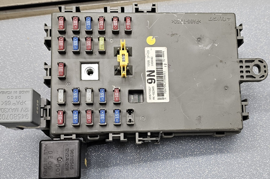 🔥09-11 Chevy Aveo Interior Interior Fuse Relay Junction Block Box Assembly OEM
