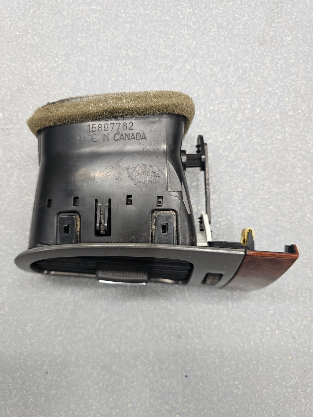 07-13 Suburban YUKON Front LEFT DRIVER Dash Air Vent Heater FILTER SILVER VT16