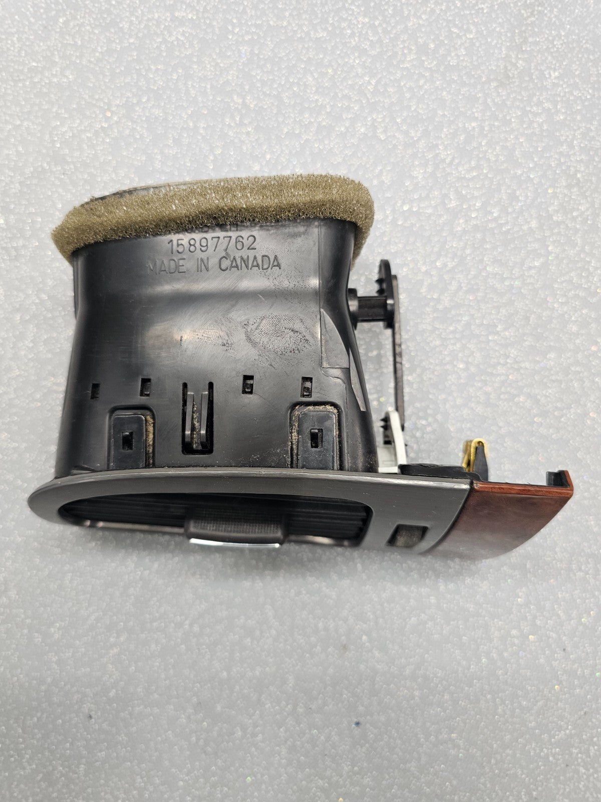 07-13 Suburban YUKON Front LEFT DRIVER Dash Air Vent Heater FILTER SILVER VT16