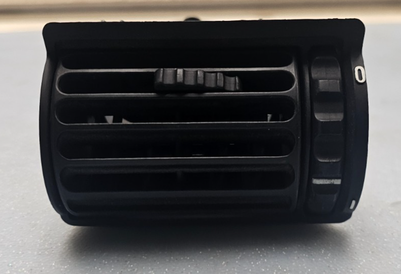 🔥84-93 BMW E30 318 325 M3 Front Right Passenger Dash A/C HVAC Air AC Vent Black
