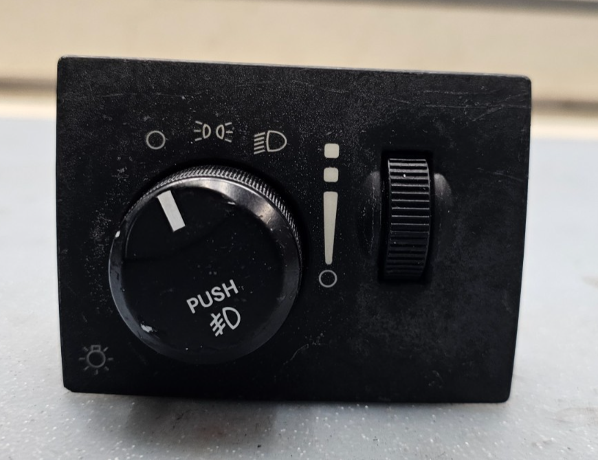 🔥05-10 Chrysler 300 Charger Magnum Headlight Switch Dimmer Assembly Black HS4