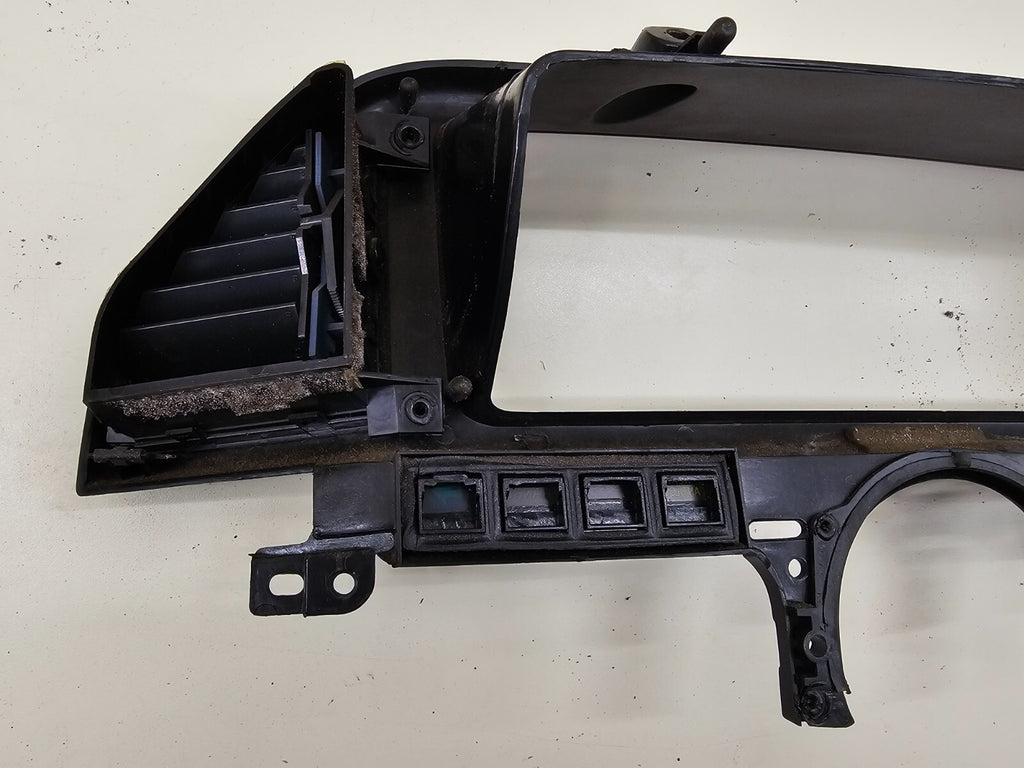 87-91 Ford F150 BRONCO Dash Instrument CLUSTER Bezel Speedo Gauge Trim BLACK C11