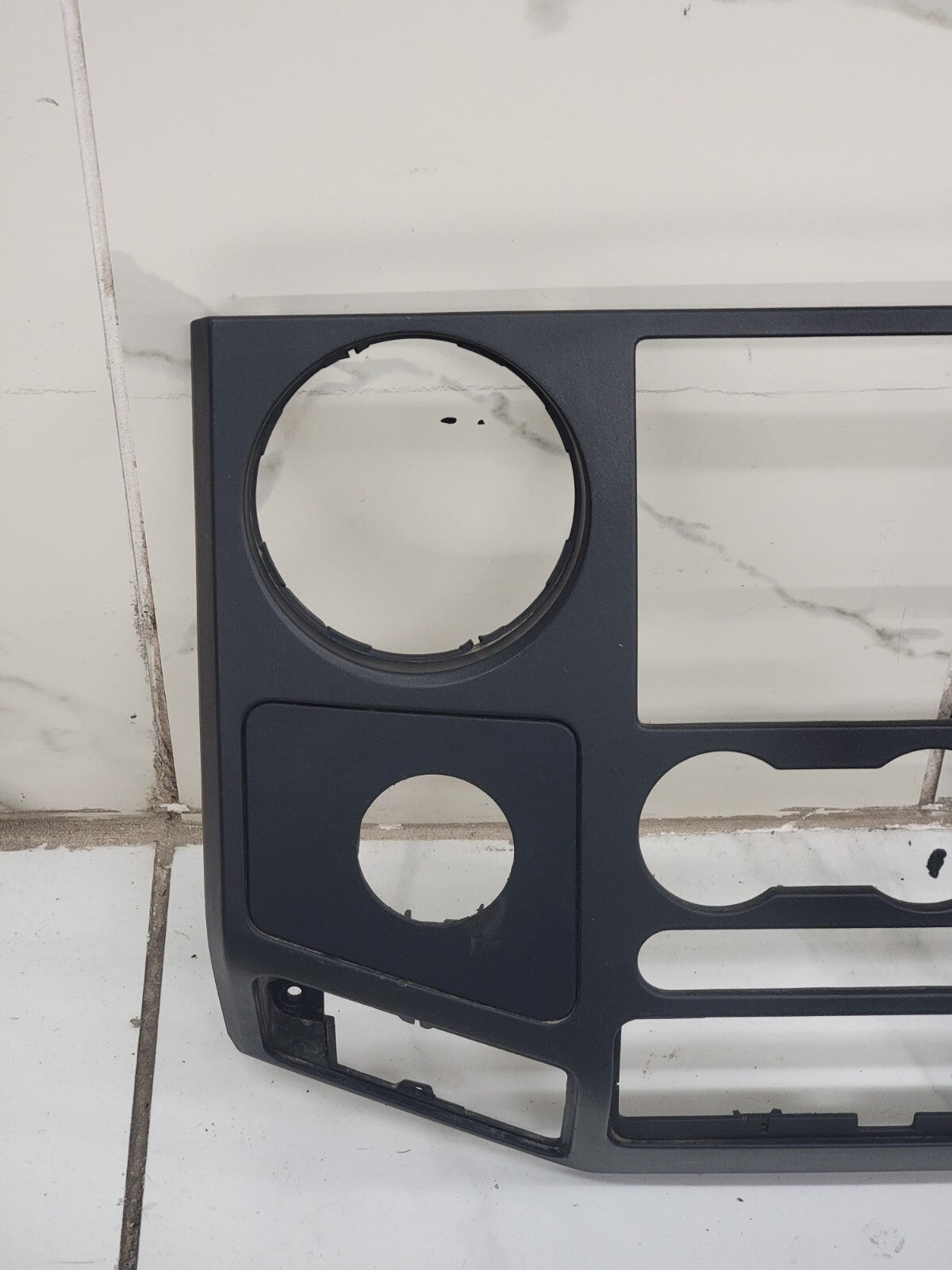 🔥2008-2010 Ford F-250 F-350 Super Duty Radio Dash Bezel Black OEM
