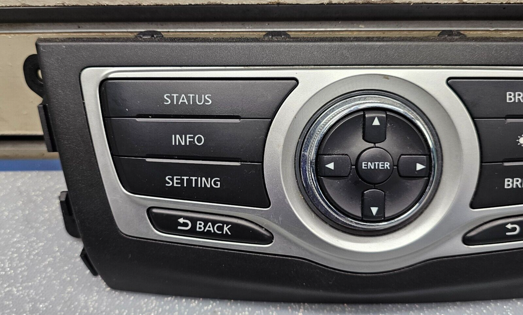 09-14 Nissan Murano Front Dash AC Heater Temperature Climate Control Conditioner