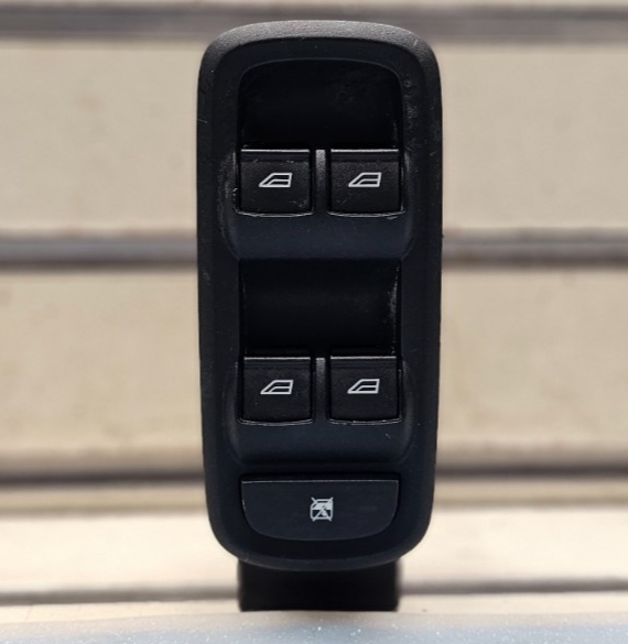 🔥14-19 Ford Fiesta Left Driver Master Door Window Control Switch Assembly Black