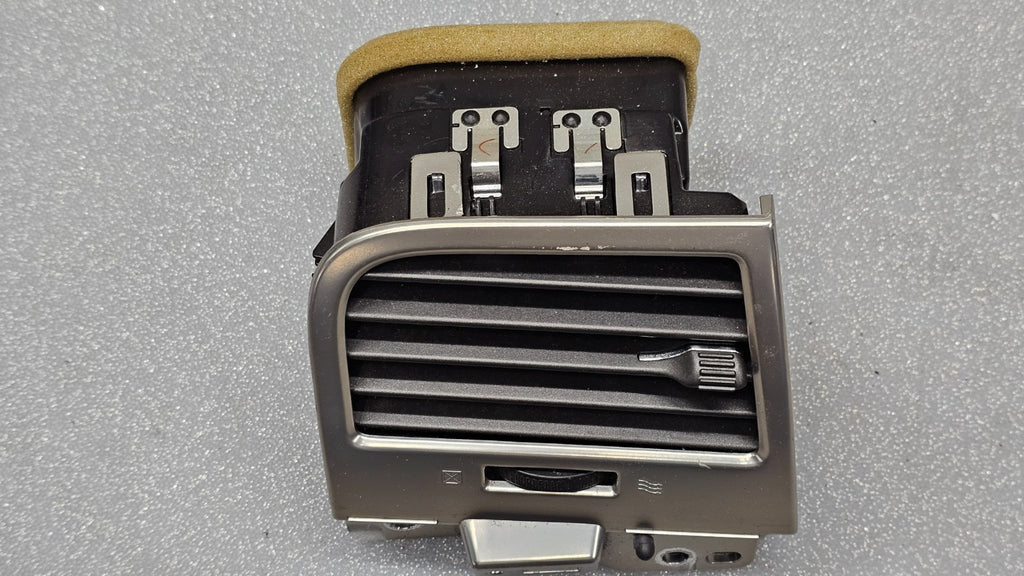 🔥09-12 LINCOLN MKS DASH LEFT DRIVER MASTER AIR VENT A/C AC HEATER PANEL SILVER